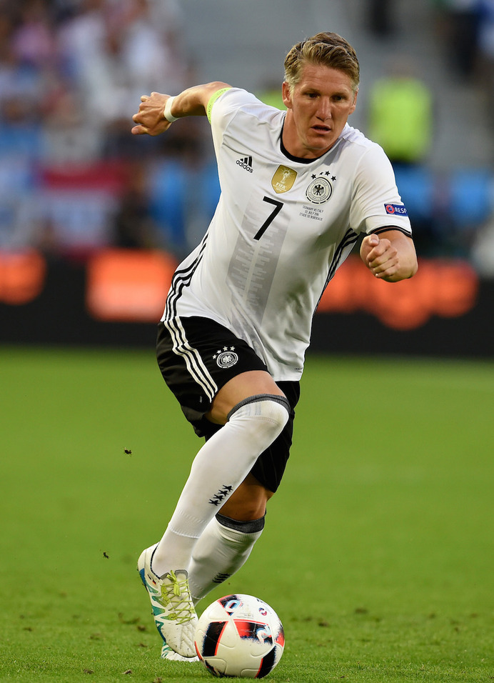 サッカードイツ代表のバスティアン・シュバインシュタイガー 参考画像（2016年7月2日）