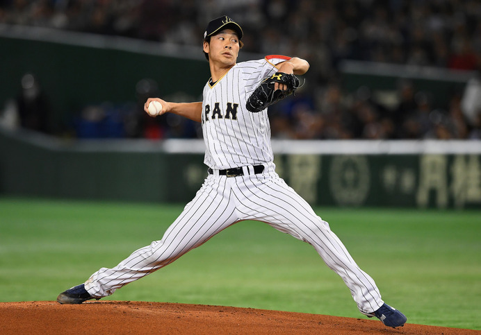 侍ジャパンの武田翔太（2016年11月10日）