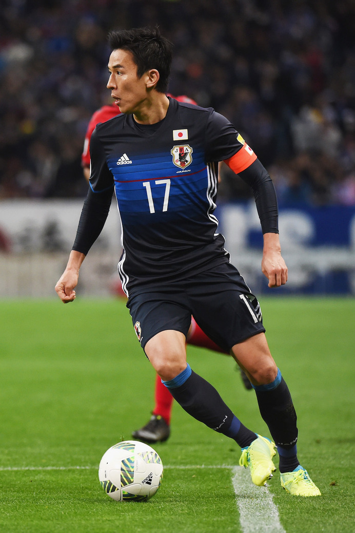 サッカー日本代表の長谷部誠 参考画像（2016年3月24日）