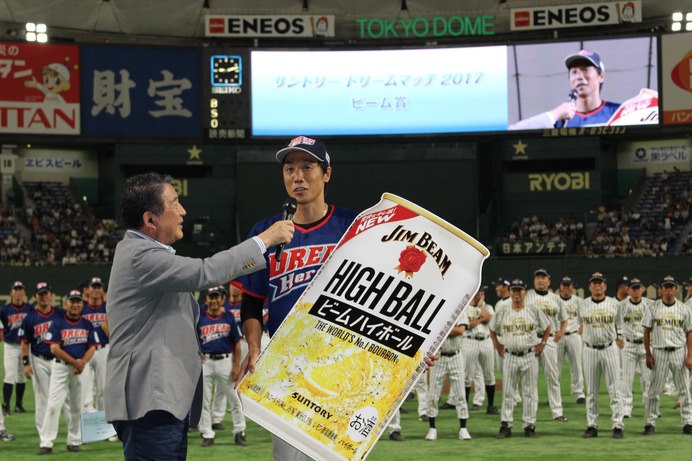 「サントリードリームマッチ2017」で1試合7盗塁をマークした鈴木尚広（2017年8月7日）