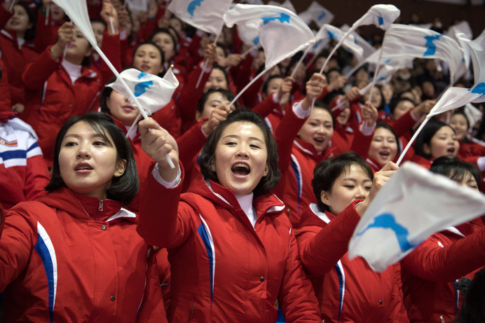 朝鮮民主主義人民共和国（北朝鮮）の女性応援団