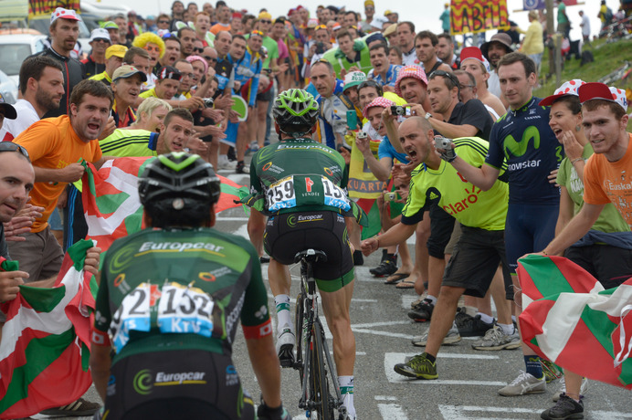 2014ツール・ド・フランスの山岳で新城幸也はグルペットと呼ばれる完走目的の遅い集団には一度も加わらなかった