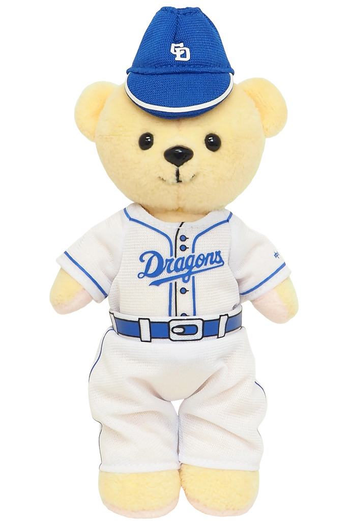 中日ドラゴンズ仕様のぬいぐるみマスコット「くまめいと」が登場