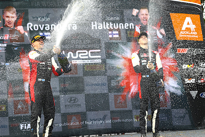 【WRC】第11戦　トヨタのカッレ・ロバンペラが優勝で史上最年少王者戴冠　「チャンピオンは唯一の目標」と歓喜