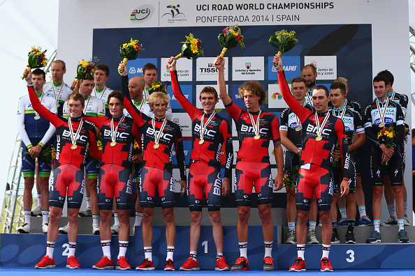 2014年UCIロード世界選手権、男子エリート・チームTTはBMCレーシングが優勝