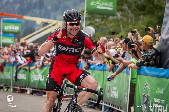 2014年ツアー・オブ・ユタ第6ステージ、カデル・エバンス（BMCレーシング）が優勝