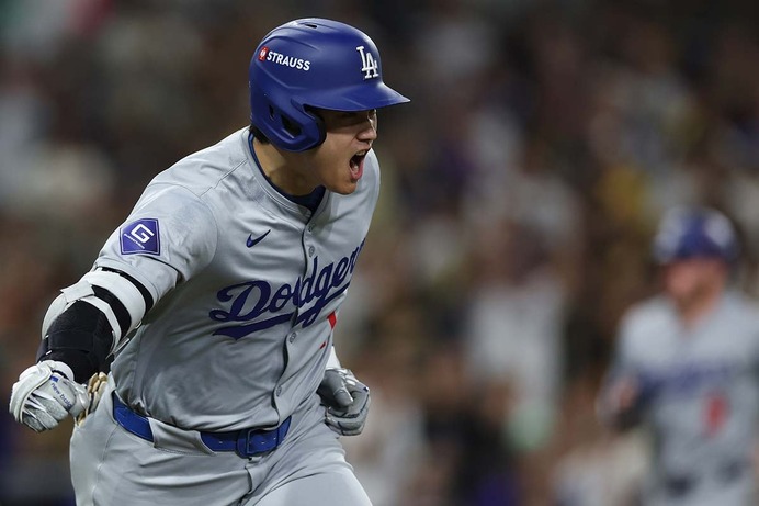 【MLB】大谷翔平、貴重な追加点生み出す右前タイムリー　公式も大興奮「やったぜショウヘイ」