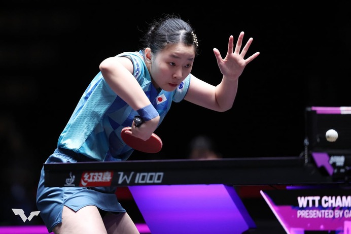 張本美和、16歳が昨年初勝利の孫穎莎と2025年初対決の可能性　3日にインドの20歳選手と1回戦、優勝争いに絡めるか【シンガポールスマッシュ】