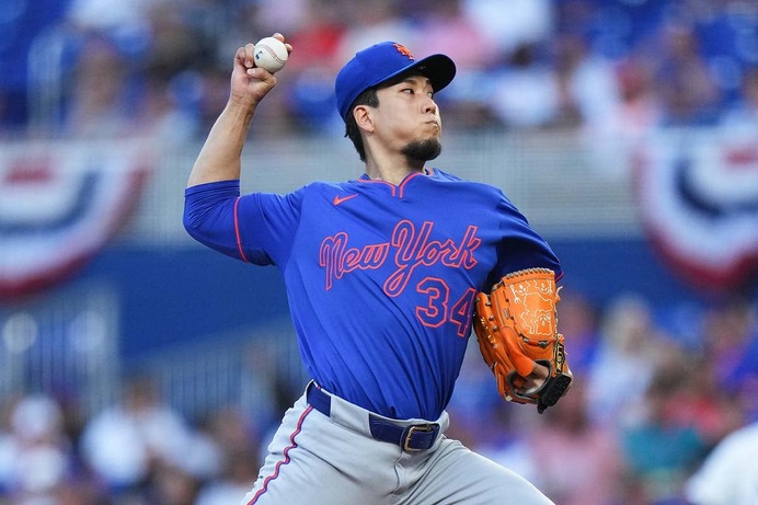 【MLB】4勝目の千賀滉大、復調ソトの“2本塁打援護”で尻上がりの無失点　「防御率1.16」は山本由伸に次ぐリーグ2位に