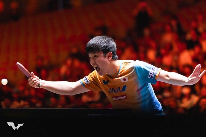 張本智和を衝撃撃破した世界113位は「決して諦めなかった」　予選突破の中国20歳が見せた下剋上に大会公式が賛辞【チャイナスマッシュ2025】