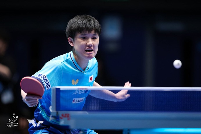 張本智和2位、松島輝空6位でトップ10維持…上位勢は変動なし　戸上隼輔が17位、宇田幸矢は1ランクアップで29位に｜卓球男子世界ランキング（2026年第25週）