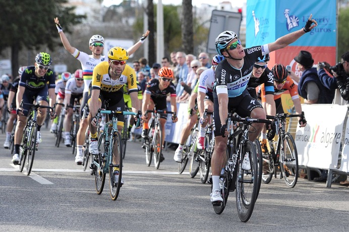 2015年アルガルベ一周第1ステージ、ジャンニ・メールスマン（エティックス・クイックステップ）が優勝