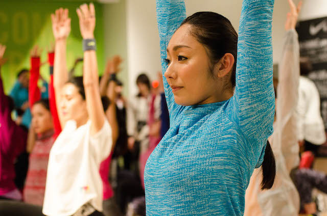 「NIKE WOMEN’S STUDIO」オープニングイベント（2015年3月3日）