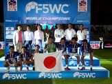 5人制アマチュアサッカーF5WC、日本代表「TamaChan」が準優勝 画像