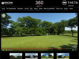 ゴルフ・全英リコー女子オープン公式360度カメラに「リコー シータ S」採用 画像