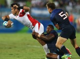 【リオ2016】日本がフランスに劇的勝利、男子7人制ラグビーで準決勝進出 画像