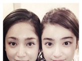 平祐奈、姉・愛梨との顔交換写真を公開「一緒にいると似ていくのかな」 画像