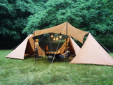 シェアハウススタイルの寝室用テント「チマキテント」発売 画像