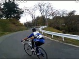 【弱虫ペダル】巻島のスパイダーヒルクライムを坂でやってみた　ニコ動 画像