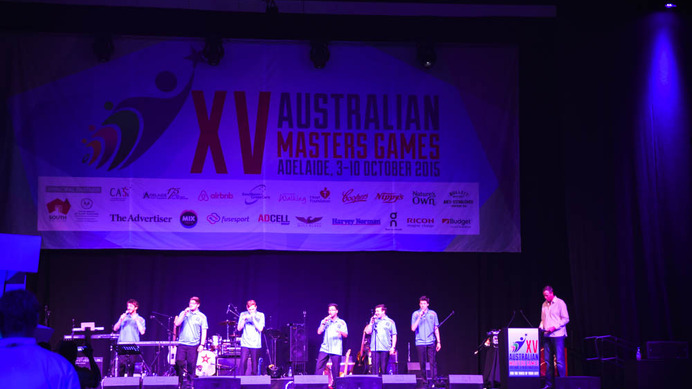 オーストラリアンズ・マスターズゲームが開催