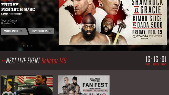 アメリカの総合格闘技団体「Bellator MMA」