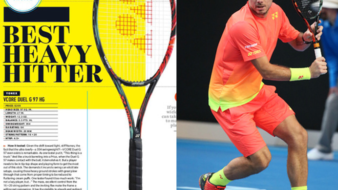 ヨネックス、ラケット＆シューズが米テニス専門誌「テニスマガジン」で連続受賞