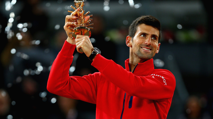 ノバク・ジョコビッチがマドリード・オープンで優勝（2016年5月8日）