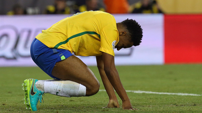 ブラジルがコパ・アメリカ敗退（2016年6月12日）