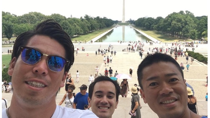 前田健太、US散歩シリーズ4は「ワシントン記念塔」へ