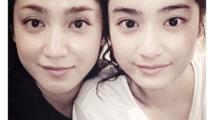 平祐奈、姉・愛梨との顔交換写真を公開「一緒にいると似ていくのかな」