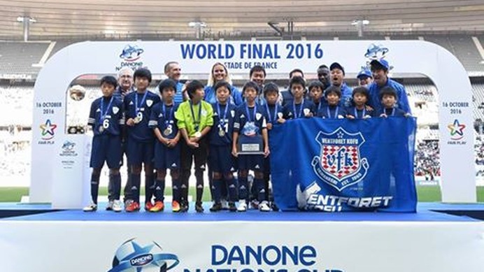 U-12国際サッカー大会のダノンネーションズカップ、日本代表のヴァンフォーレ甲府U-12が準優勝