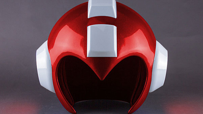 『ロックマン』ヘルメットレプリカの赤Verが登場、コミコン限定品が海外通販サイトで購入可能