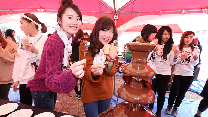 給チョコ所でチョコが食べられるランイベント「チョコラン2017横浜」開催