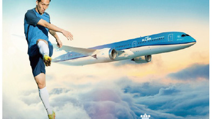 オランダ1部リーグ所属の小林祐希、KLMオランダ航空とパートナー契約