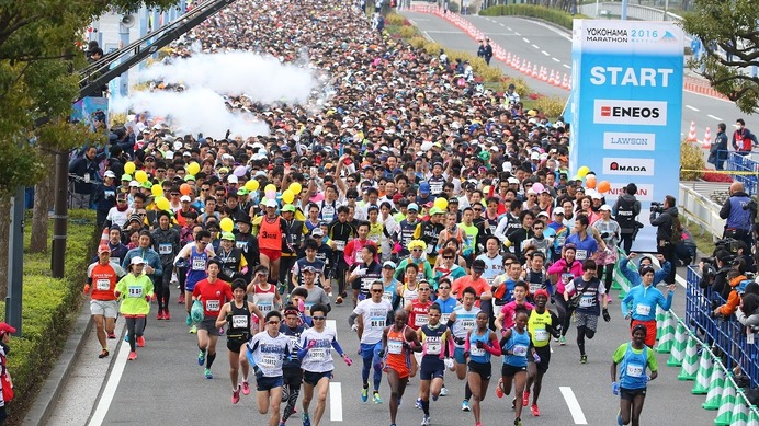 「横浜マラソン2017」エントリー数7万人超え…フルマラソンの倍率は2.7倍