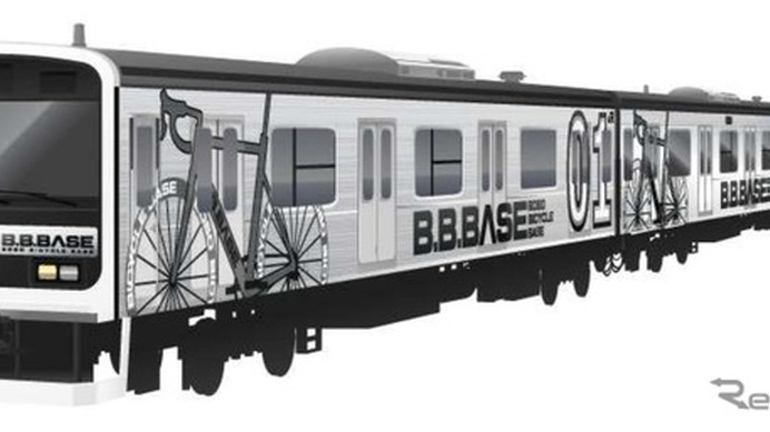 『B.B.BASE』で使われる車両のイメージ。2018年1月にデビューする。