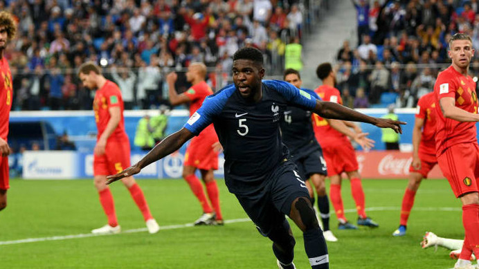 フランス代表、3大会ぶりにW杯決勝へ！ベルギーを1-0で撃破