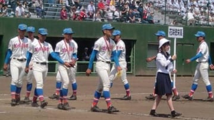 春季高校野球埼玉大会では準優勝に終わった花咲徳栄の選手たち【写真：河野正】