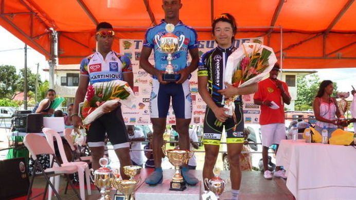 　8月20日から28日まで南米のフランス領ギアナで行われているツール・ド・ギアナで、21日に行われた第2ステージで竹之内悠（22＝ユーラシア・フォンドリエストバイク）が3位になった。