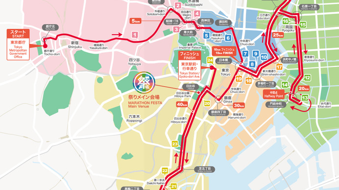 東京マラソン当日にランナーを応援するイベント「マラソン祭り」開催