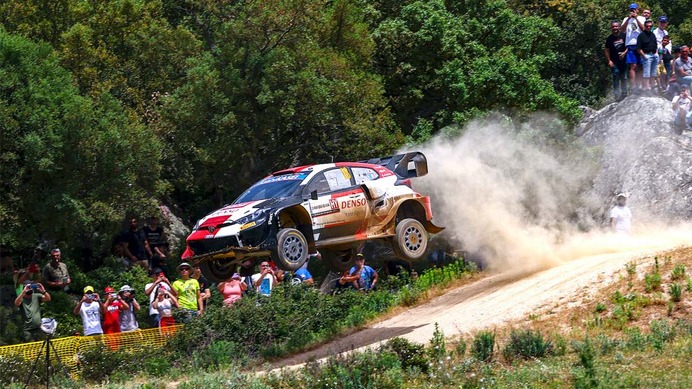 【WRC】第5戦 サルディニアでクラッシュ続出のトヨタ　だがカッレ・ロバンペラはランク首位を堅守