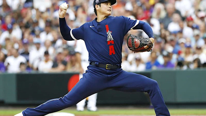 【MLB】大谷翔平、3年連続二刀流でオールスター選出決定 ダイヤモンドバックス戦で自ら祝砲
