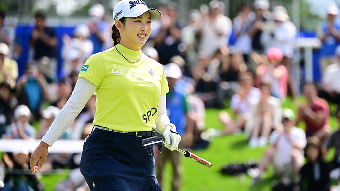 【女子ゴルフ】小祝さくらがメジャー初制覇へ単独首位を守る、1打差に西郷真央、2打差に神谷そら　日本女子プロゴルフ選手権3日目