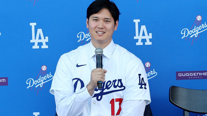 【MLB】「大切で、忘れられない6年間」大谷翔平、入団会見で古巣エンゼルスへ“惜別の思い”を明かす