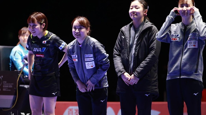 最強日本女子に立ち向かう中国は「間違いなく優勝候補」　WTTが決勝展望「自信をもつ」と53年ぶり金も期待【世界卓球】