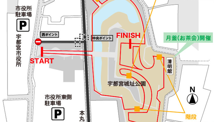 2014ジャパンカップシクロクロス公式レースのコース図