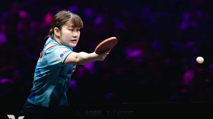 大藤沙月が世界1位の孫穎莎に挑んだ真っ向勝負　2度のデュースと大奮闘も1－3で敗れ“女王超え”ならず【WTTチャンピオンズ重慶】