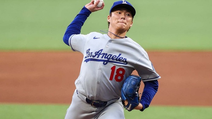 【MLB】山本由伸、圧巻の“6回1安打投球”で強力ブレーブス打線を0封　米記者称賛のパフォーマンス「防御率0.90は誤植ではない」