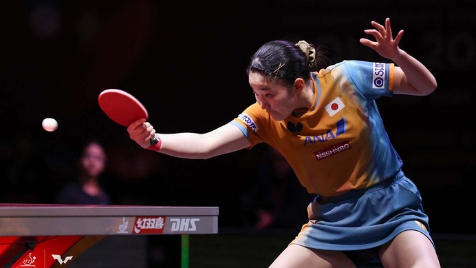 張本美和が対峙する北朝鮮の“天敵”　23歳サウスポーとの再戦にWTT公式も熱視線「ハリモトとキムがライバル争い」【世界卓球2025】