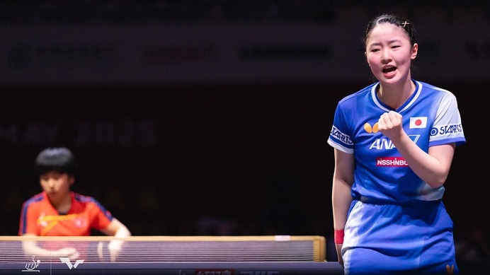 張本美和、金琴英とのフルゲーム激闘制しリベンジ成功　北朝鮮の難敵退け4回戦へ、シンガポール勢と激突【世界卓球2025】